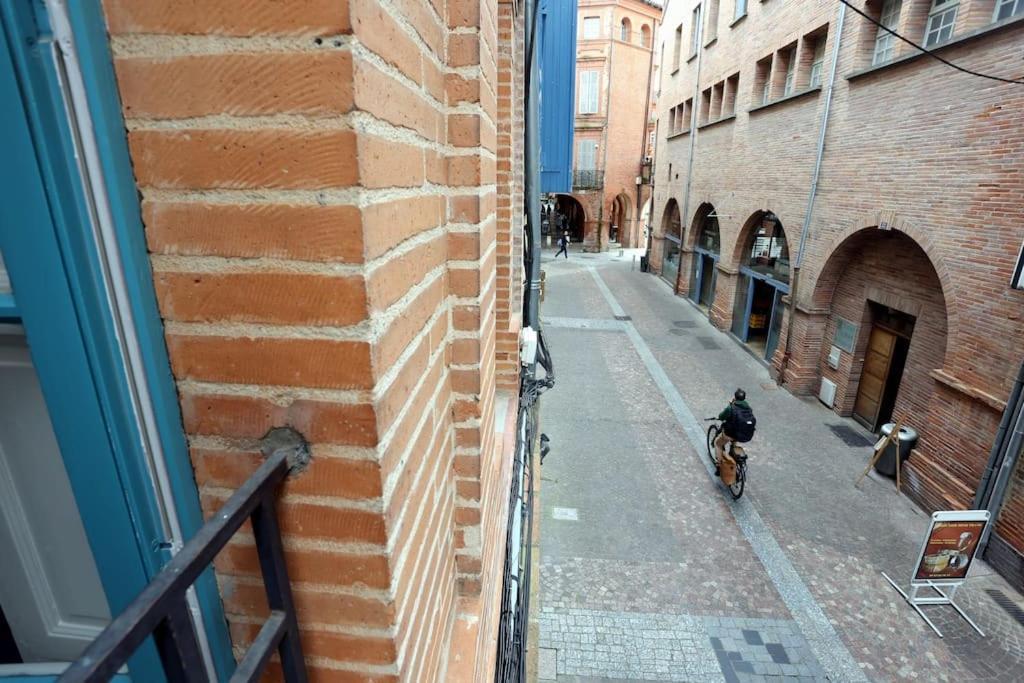 Chez Juliette, Proche Place Nationale Avec Parking Montauban Exterior foto